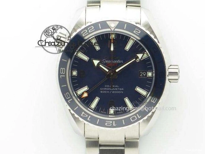0822 QuickDry Aqua Terra ‘James Bond’ SS JHF Best Edition Blue Dial On SS Bracelet A 8203